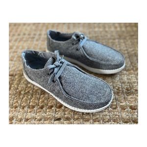 Skechers Mens Gray Melson Chad Relaxed Fit Slip On Shoe Sz 8